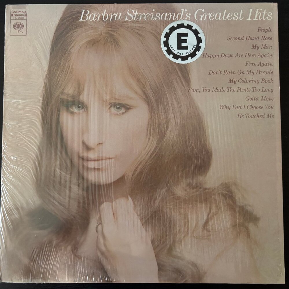 Barbara Streisand's Greatest Hits - Vinyl LP Record